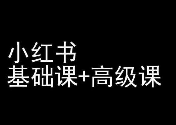 小红书基础课+高级课-小红书运营教程-燎原社